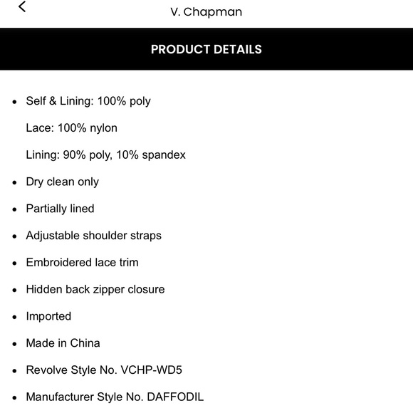 V. CHAPMAN The Daffodil Dress in French Floral Blue - Picture 13 of 16